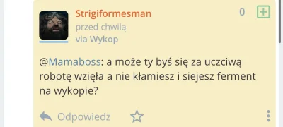 Mamaboss - @Strigiformesman: A nie obrażasz? Sam twój ton jest już obraźliwy, ale cze...