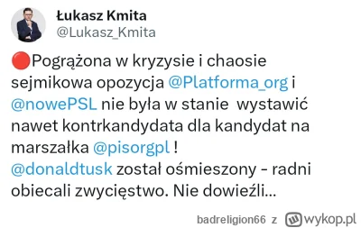 badreligion66 - #polityka Bez dwóch zdań to powinien być kandydat PiS w przyszłoroczn...