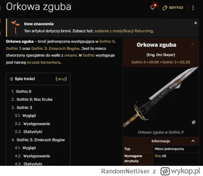 RandomNetUser - Śmierć Orkom!

Czekam na bana za mowę nienawiści.