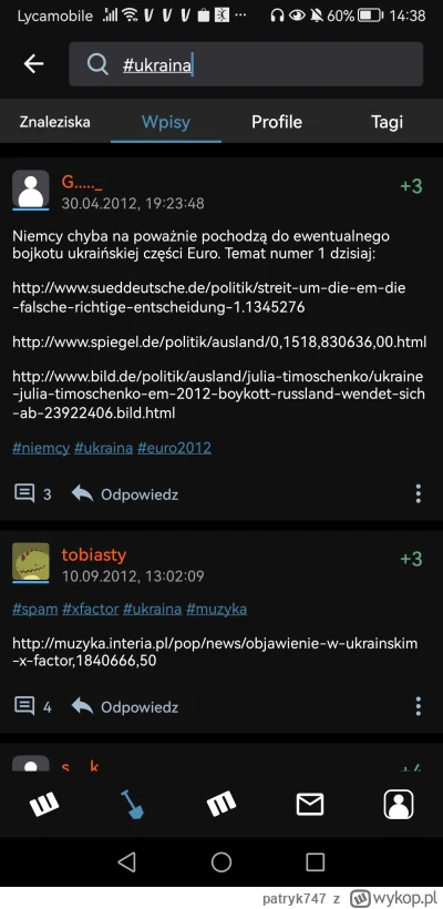 patryk747 - Ta nowa apka wykopu jest kompletnie z-----a. I jak zawsze staram się nie ...