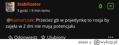 d4wid - Schizole z wykopu już na najwyższych dawkach leków muszą lecieć.

Upoś kacaps...