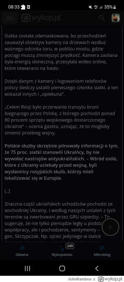 JohnRamboo - @Smarek37: to też się nie spina?
Polskie służby skrzętnie pilnowały info...