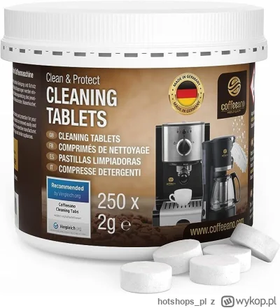 hotshops_pl - Tabletki czyszczące do ekspresów do kawy Jura,Siemens,Krups,Bosch,Miele...