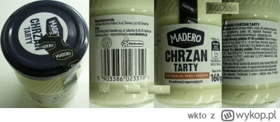 wkto - #listaproduktow
#chrzantarty 60% Madero #biedronka
aktualny skład #bezzageszcz...