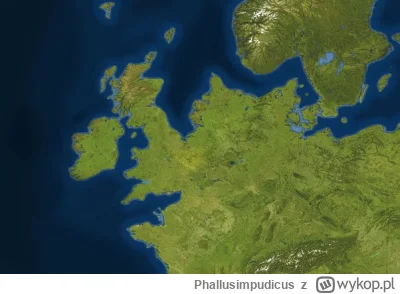 Phallusimpudicus - @Kolarzino: 
1. 10k lat temu mniejsza połowa europy była pod lodem...