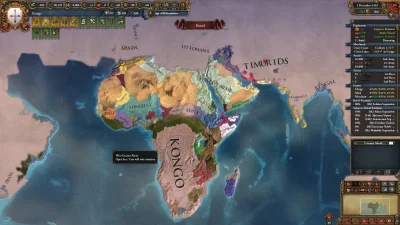 pozpozi - #eu4 jest sens to dalej ciągnąć? Achievement podbicia Afryki Kongo i Hoarde...