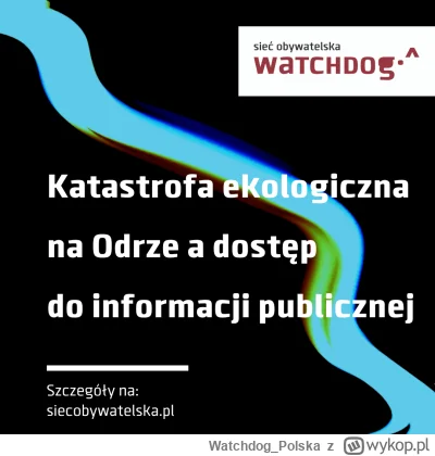 WatchdogPolska - Kiedy w środku lata 2022 roku doszło do masowego wymarcia ryb na Odr...