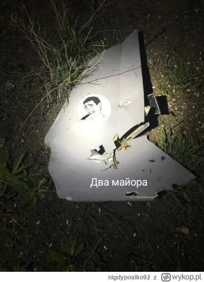 nigdypoalko92 - Fragment ukraińskiego drona, który spadł wczoraj na Krym (⌐ ͡■ ͜ʖ ͡■)...