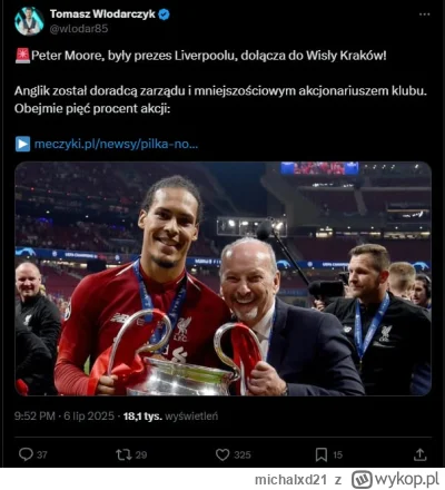 michalxd21 - >Peter Moore to były prezes Liverpool FC, dyrektor operacyjny EA Sports ...