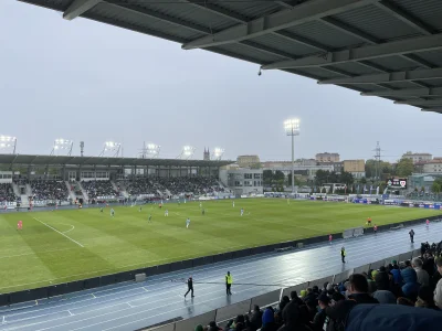 ThrashMetal - #turystykastadionowa #mecz dzisiaj w #radom 
Pogoda nie dopisuje, mecz ...