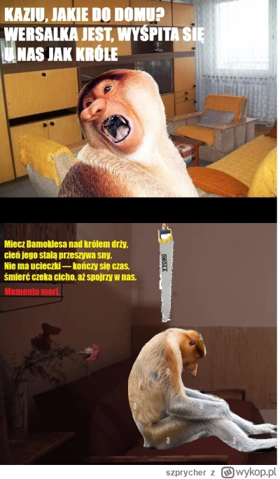 szprycher - #konkursnanajbardziejgownianymemznosaczem