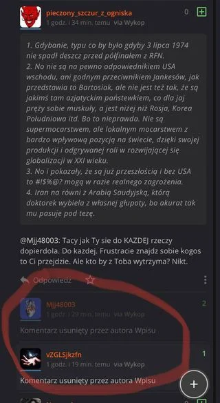 Mjj48003 - @Mjj48003: Ahh te napierałowo - stalinowskie metody. Usunąć komentarz i po...