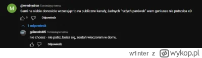 w1nter - Najlepsze są komentarze oglądających ten kanał (－‸ლ)