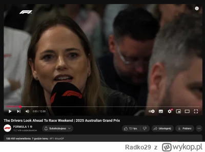 Radko29 - Przepustnica na kanale F1 w wywiadach z kierowcami przed weekendem :D 
http...