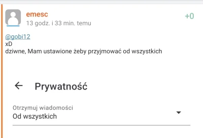 emesc - @matixrr
tak, to zmieniłem od razu po instalacji apki i miałem ustawione od w...