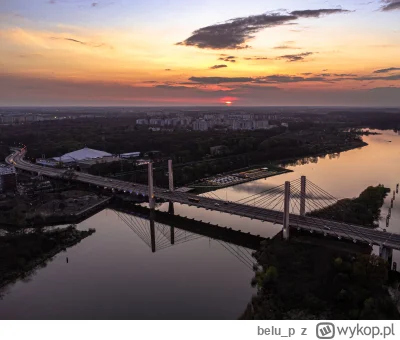 belu_p - Dzień dobry Wrocław. Most Milenijny - zachód słońca.

#wroclaw #dji #djimini...