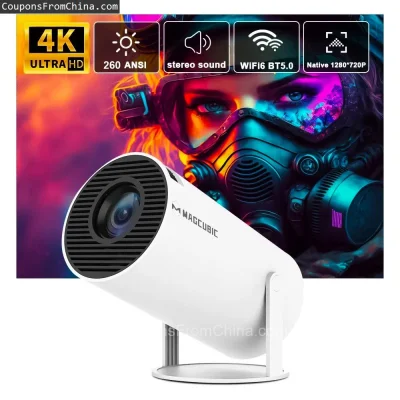 n____S - ❗ Transpeed Projector 4K Android 11 HY300
〽️ Cena: 48.70 USD (dotąd najniższ...