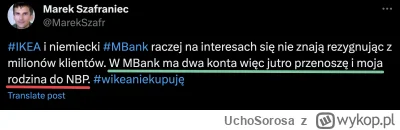 UchoSorosa - Ludzie masowo likwidują konta w Mbanku, infolinia zablokowana, nie można...