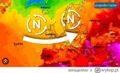 abhagebhar - Europa płonie. Jak widać jedyne warunki dobre do życia są w okolicach Is...