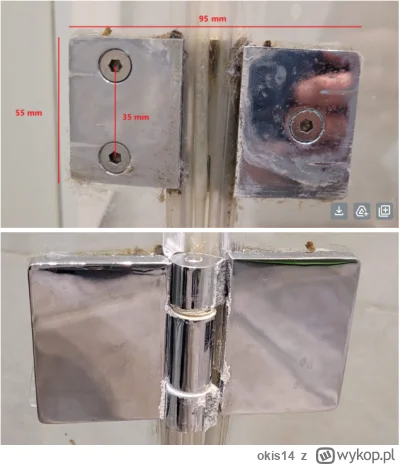 okis14 - Mirki kochane,

gdzie ja kupię taki "zawias szkło-szkło 180 prawy"? Jest on ...