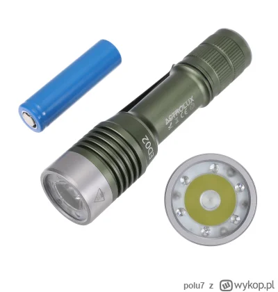 polu7 - Astrolux ED02 780lm EDC Keychain Flashlight with 365nm UV LEDs w cenie 22.5$ ...