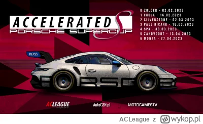 ACLeague - Startuje sezon ACCelerated Porsche SuperCup!

Drodzy ligowicze, startujemy...