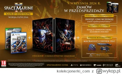 kolekcjonerki_com - Warhammer 40,000: Space Marine 2 pojawi się w Polsce w specjalnym...