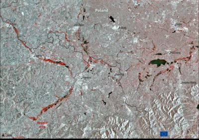 owsikalfred - #powodz  widoczna z satelity