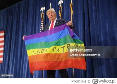 Promilus - @Kosmiczny-Duch: Dogadałby się z tęczowym Trumpem