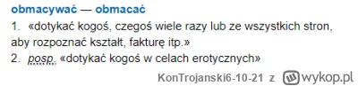 KonTrojanski6-10-21 - @randomname1: sobie sprawdź najpierw definicję w słowniku co to...