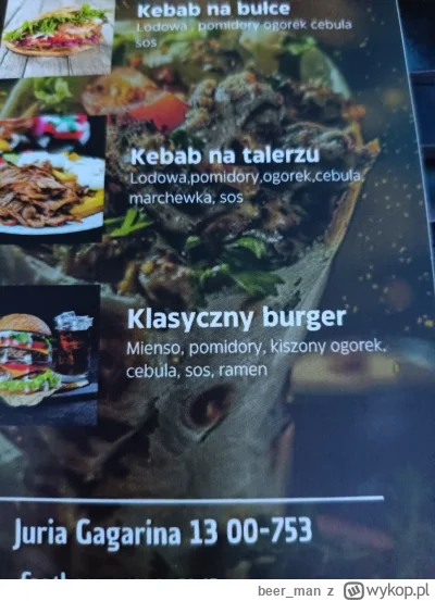 beer_man - @haabero: Ulotka xD A nawet to nie wygląda żeby tam miały być burgery, a c...
