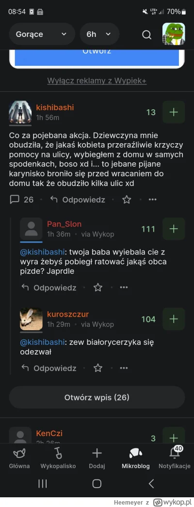 Heemeyer - Wykopki will be wykopki XD
To pewnie ci sami ludzie którzy pod postami, że...