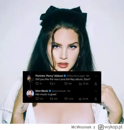 McWozniak - W końcu Elon gada z sensem :3 

#elonmusk #lanadelrey #neuropa