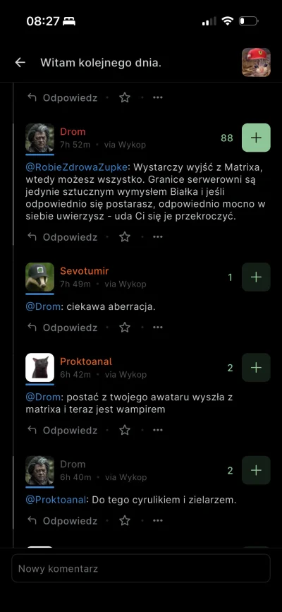 hpiotrekh - @Drom do tego raz jesteś szary a raz normalnie xD

To zupełnie p------a s...