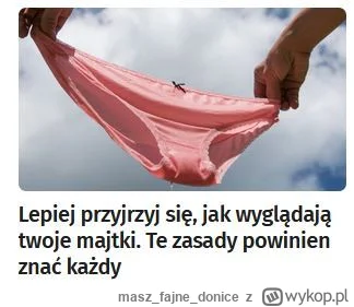 maszfajnedonice - Jestem specjalistą oceniam majty na lato.

Każde wrzucone DAMSKIE m...