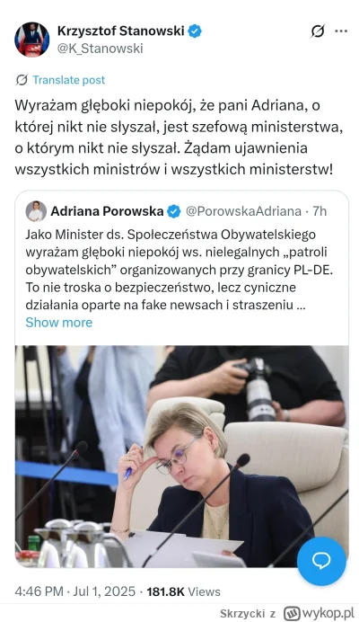 Skrzycki - #polityka