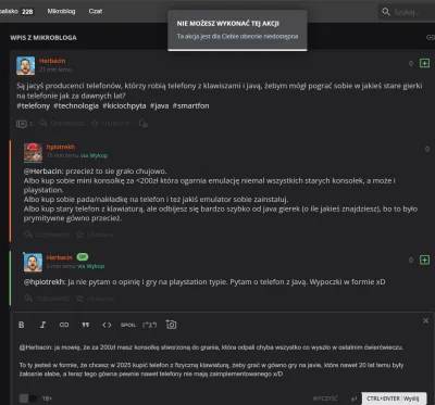 hpiotrekh - ten co się spultał i zablokował, nawet odpisać na wpis durniom wykopowym ...