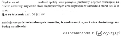 dashcambandit - @hoodoovoodoo: czyn był chuligański, zostało to stwierdzone na podsta...