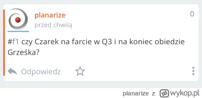 planarize - #f1 A nie pisałem?