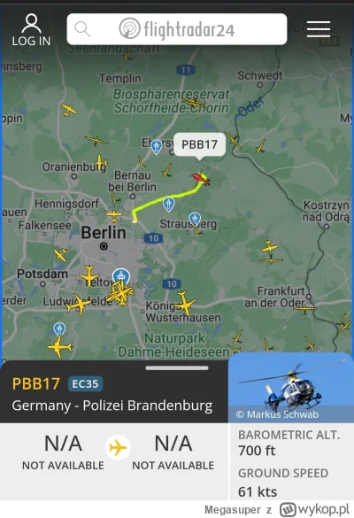 Megasuper - Ciekawe nigdy nie wiedziałem szybowców na Flightradar24 ale z tego co wid...