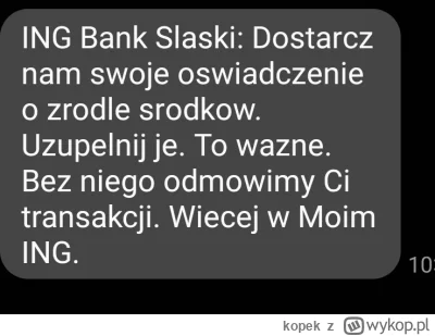 kopek - Co ten ING
#banki @INGBankSlaski