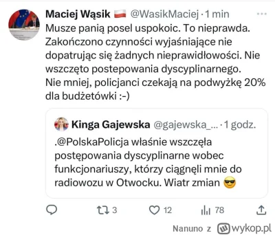 Nanuno - Pięknie Wąsik wyjaśnił tą polityczna celebrytkę od Tuska.
Zgaszona jak pet.
...