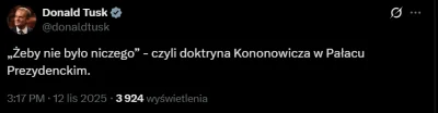 sabboko2 - #kononowicz Chyba Premier ciągle czuje ciężar swojego politycznego rywala