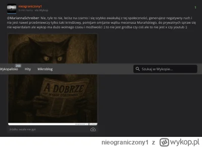 nieograniczony1 - @Epiktetlol: eeeeee są jeszcze sarkastyczy co mają w------e ale wid...