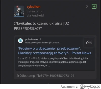 A.....n - @Aquamen: Manipulacja, pod tym komentarzem, te przeprosiny nie miały nic zw...