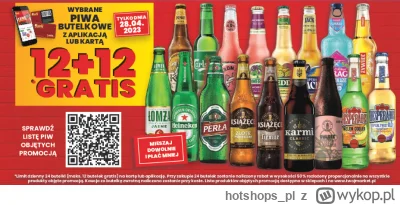 hotshops_pl - Zbiór nowych promocje na majówkę na #piwo

Okazja dostępna w sklepie: T...