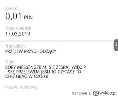 Sangreal - @wfyokyga: