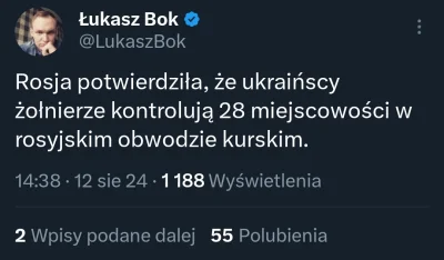 aspartamowy - Ale jak to, przecież onuce twierdziły że Ukraińcy zostali już praktyczn...