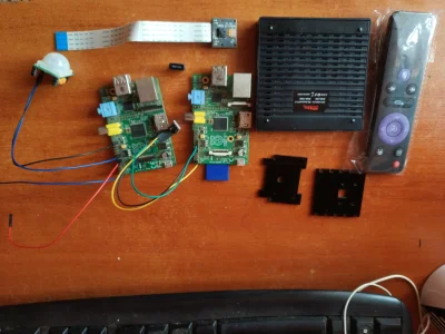 HorrorystycznyDemonPagona - Sprzedam 2x raspberry pi model B 512 MB RAM.  Do tego kam...