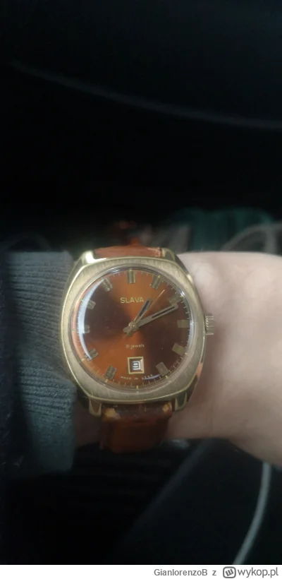 GianlorenzoB - #zegarki
Świąteczna kontrola nadgarstków. U mnie dzisiaj radziecka Sla...
